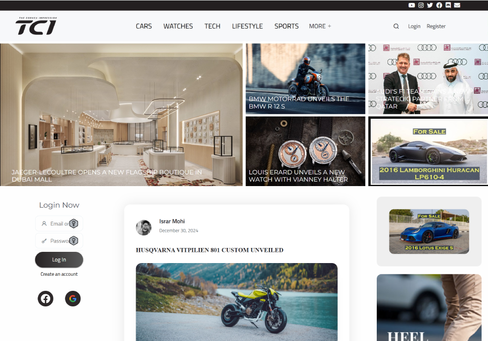 The Cornea Impression​